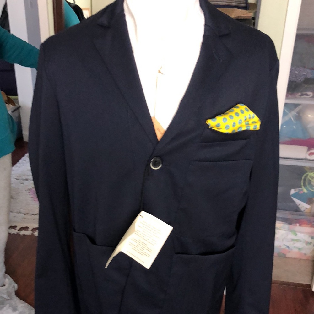Barena Venezia Navy Blue Sport Jacket
